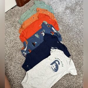 6pack Dinosaur Onesies